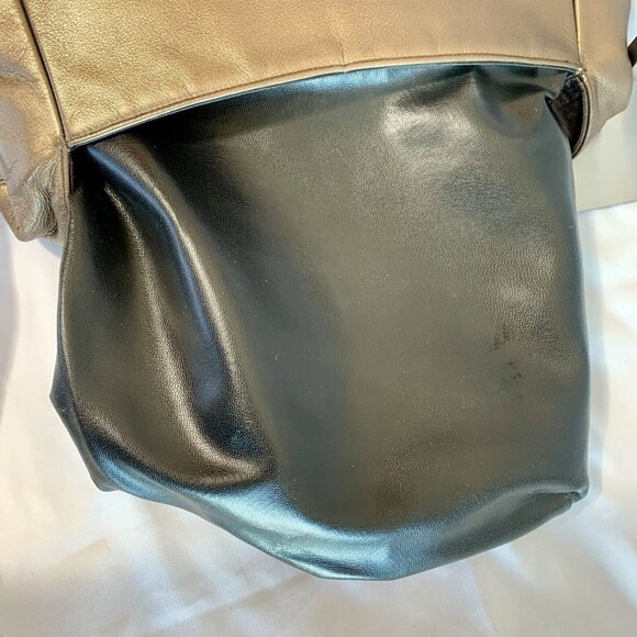 SHARIF Metallic Brown Orange Woven Shoulder Bag Flap Square Tote Bag 80’s VTG - Picture 14 of 15